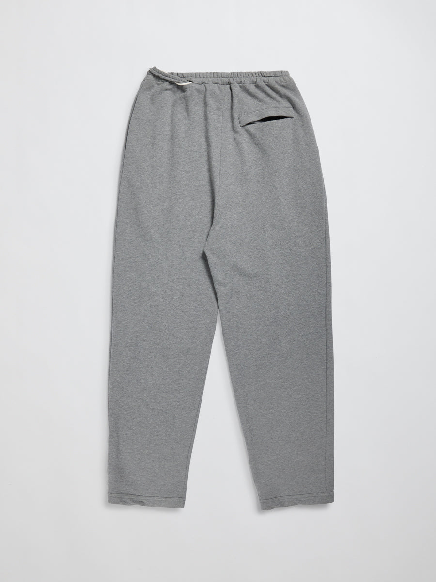 Pleats Sweat Pants Light Melange