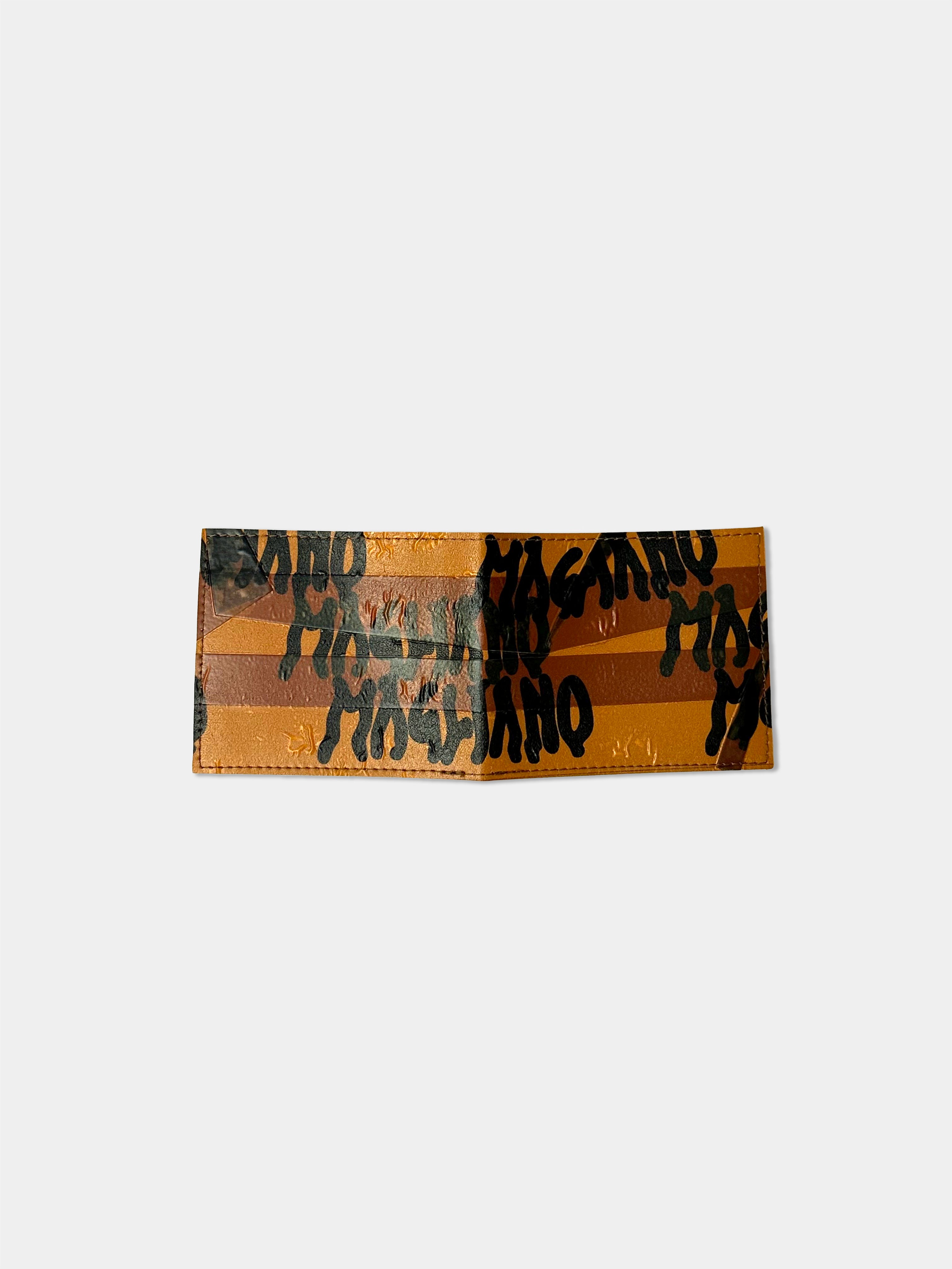 Taped Wallet Brown