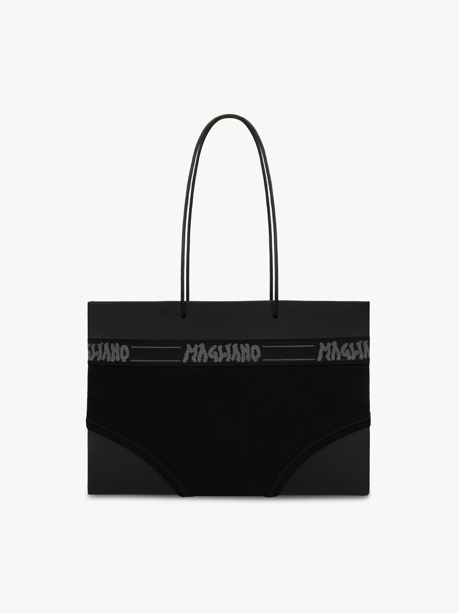 Big Mutanda Bag Black - Magliano