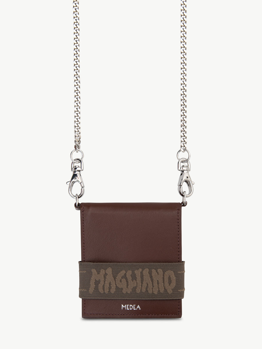 Magliano x Medea Wallet On A Chain Brown
