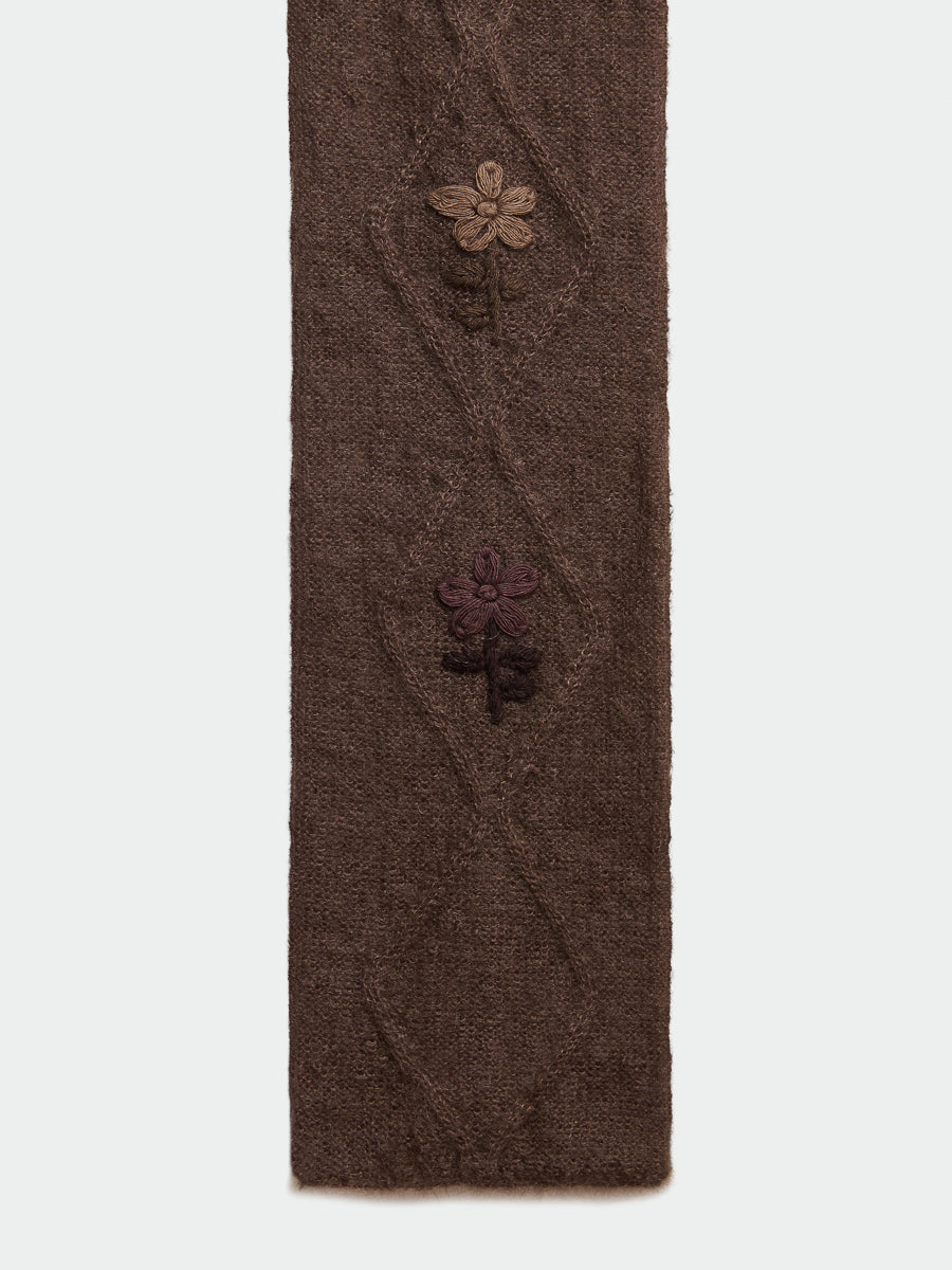 Cormagliano Scarf Brown