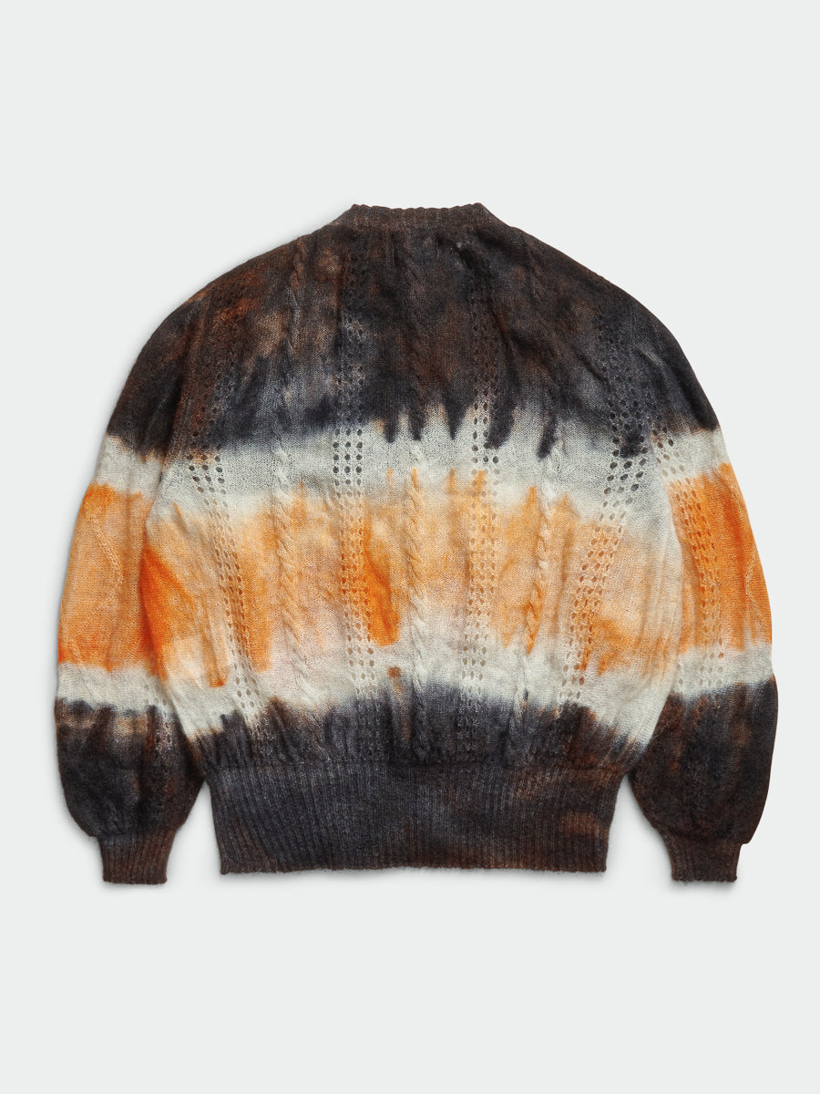 Psychedelic Bimbo Cardigan Orange Mix - Magliano