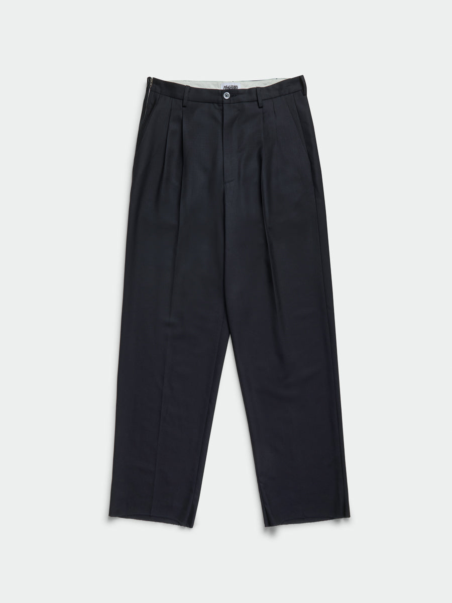 Classic Zip Double Pince Black