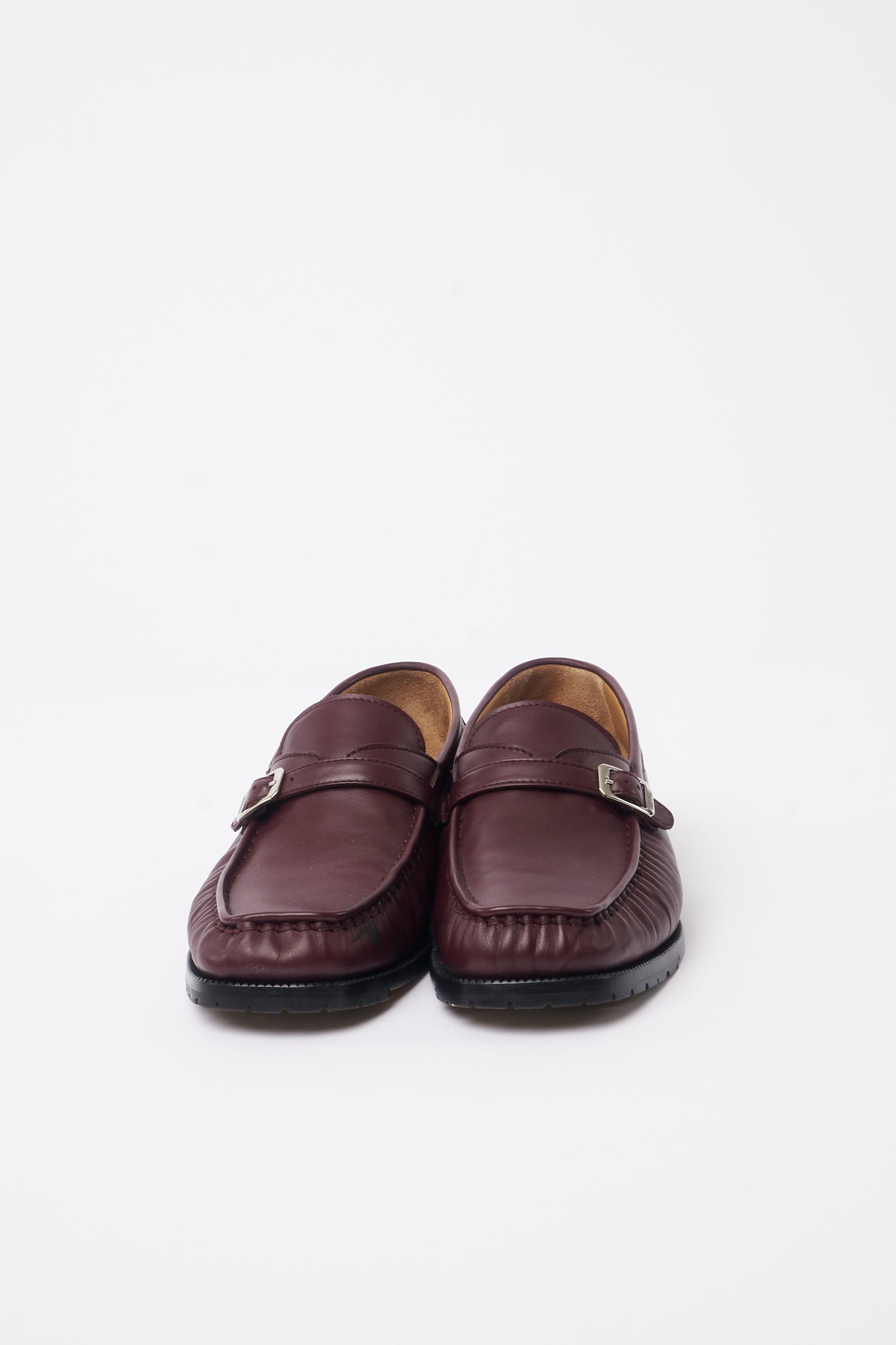 Classic Mocasso Belt Burgundy