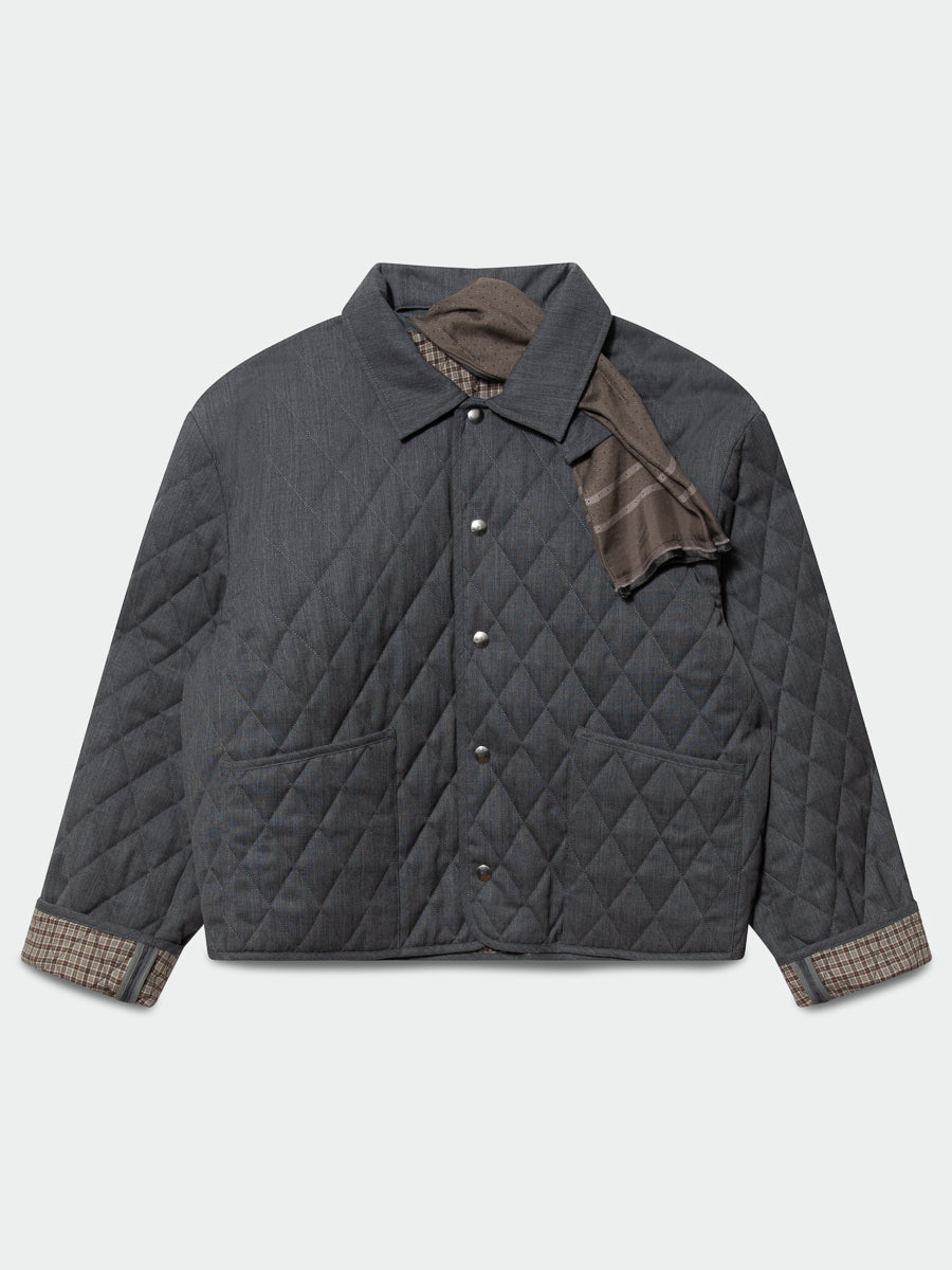 New Prof Padded Jacket Grey
