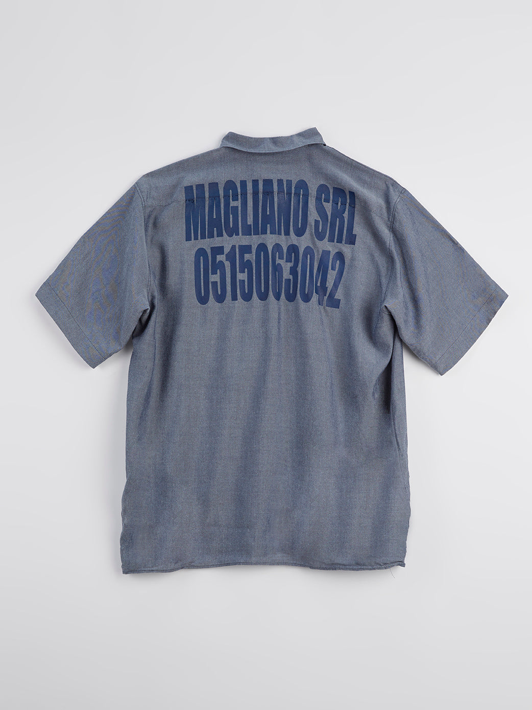Magliano SRL Short Sleeves Shirt Work Grey
