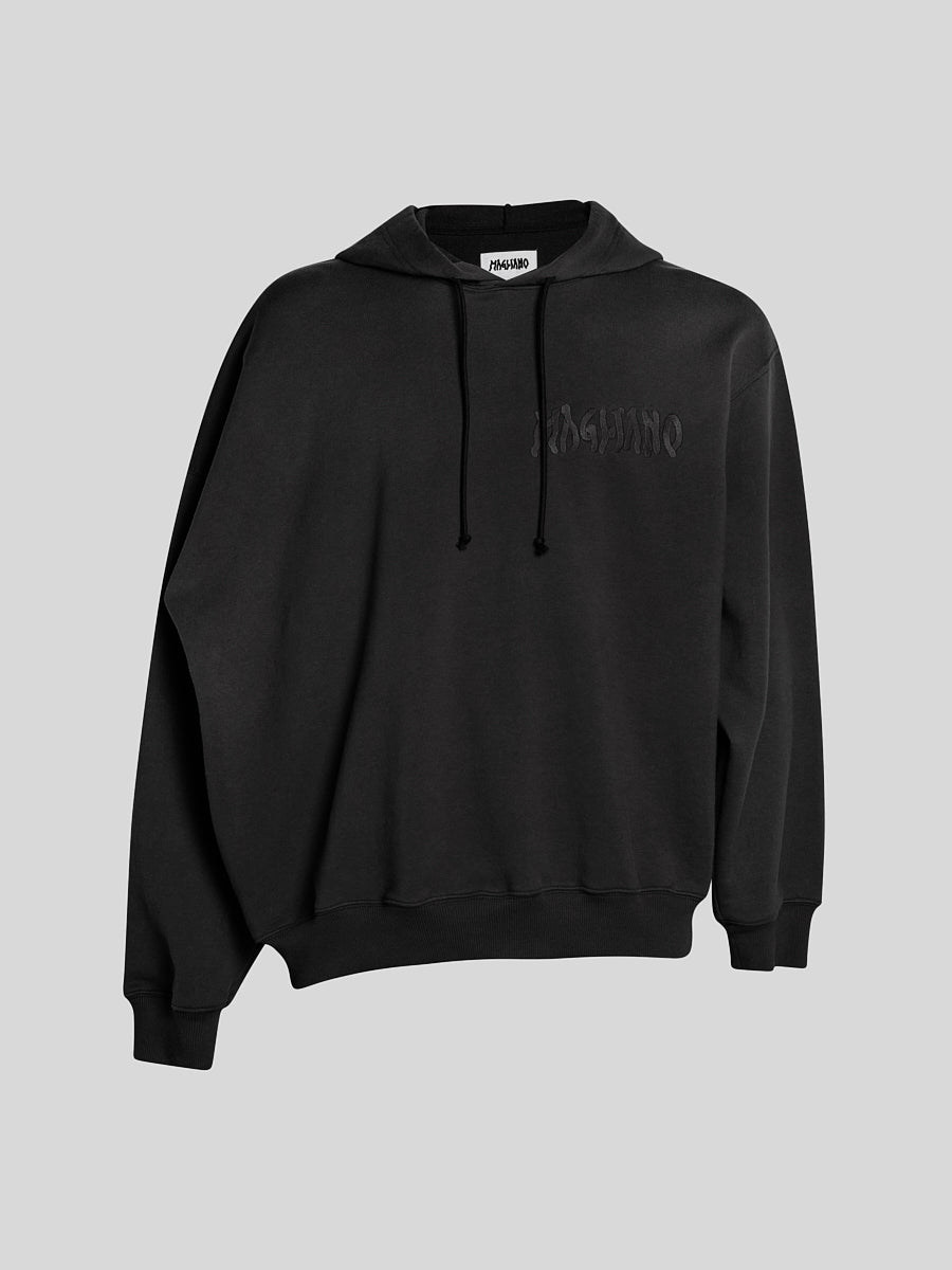 Signature Twisted Hoodie Off Black