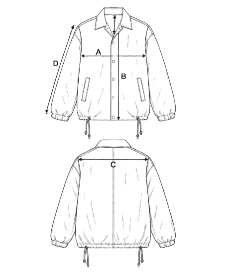 Size Guide Clothes – Magliano Classic Windbraker