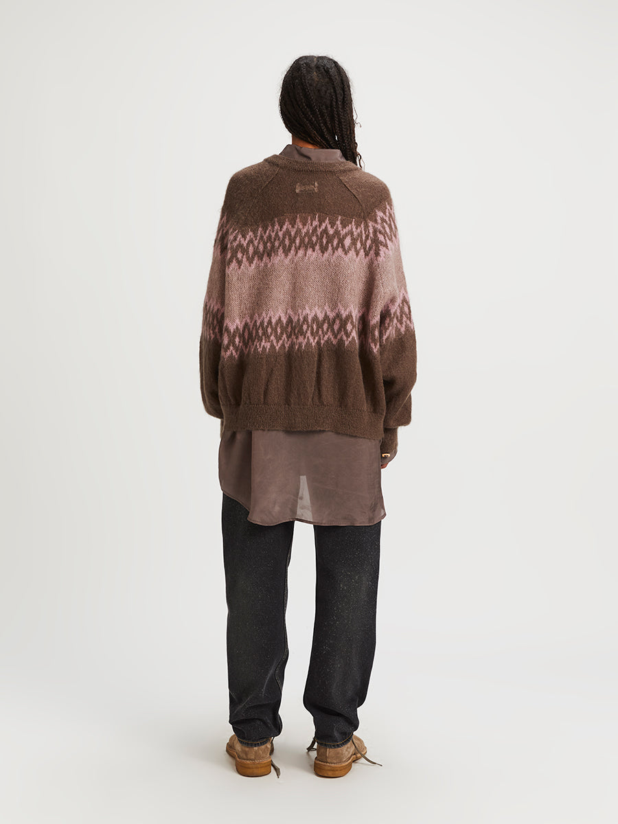 A Magliano Christmas Sweater Coconut And Lilac