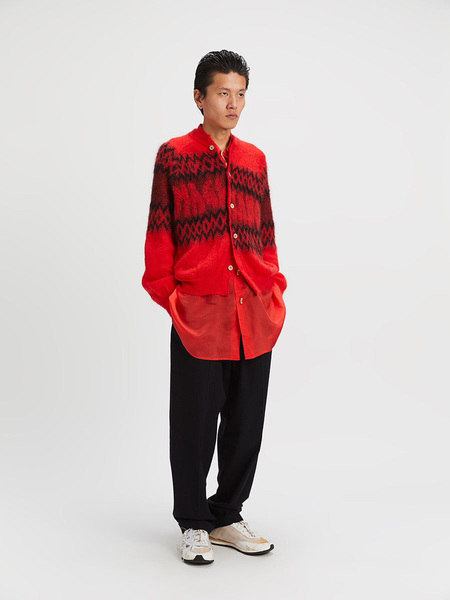 A Magliano Christmas Sweater Poppy Red And Black