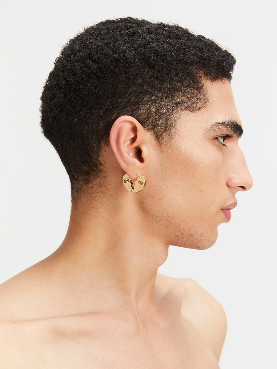 Broken Heart Earring