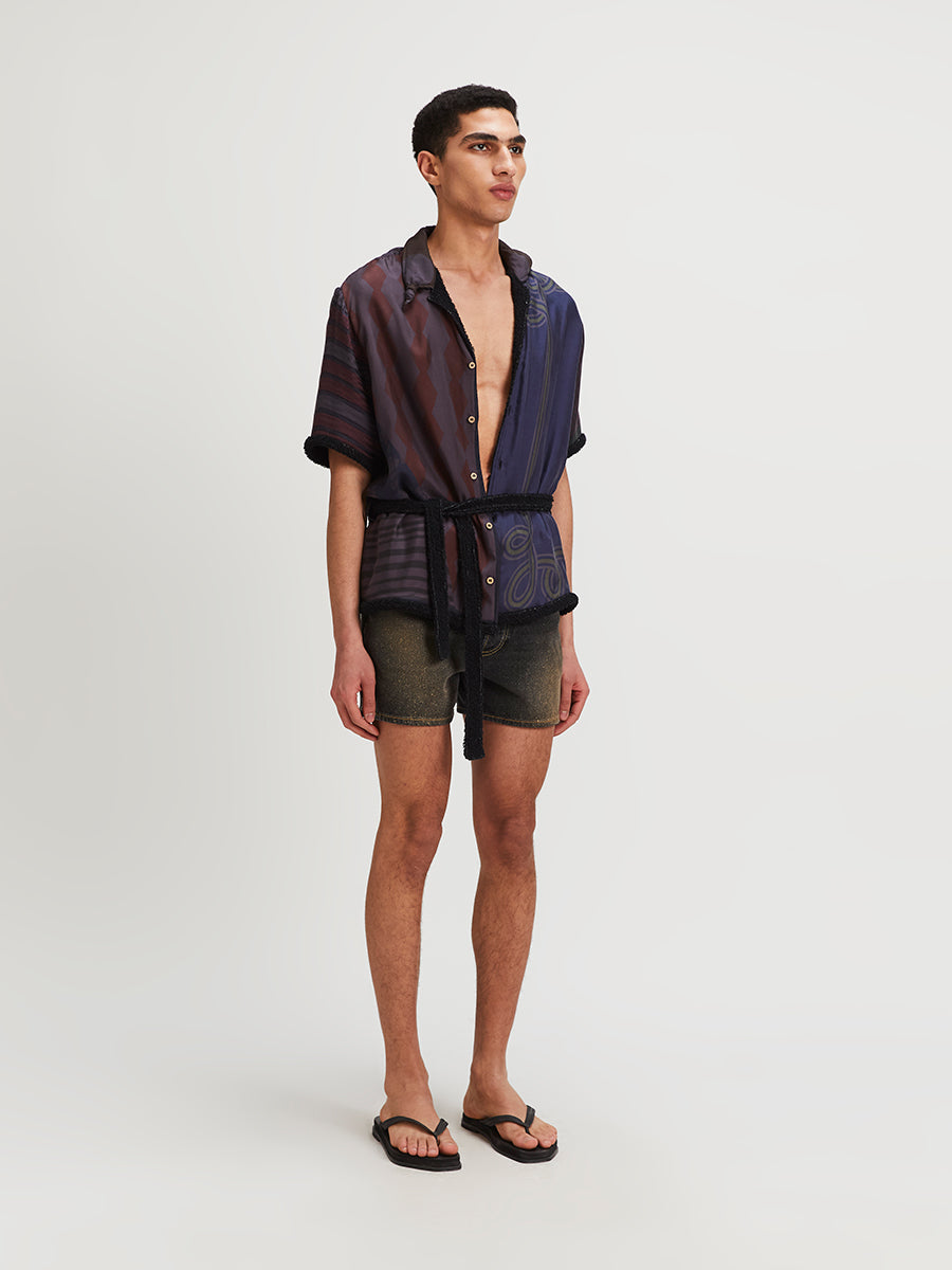 Fuori-Acqua Short Sleeve Shirt Dark