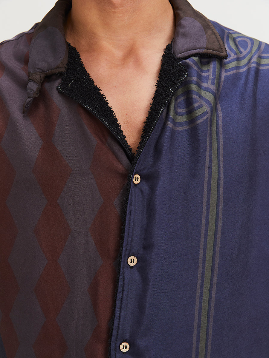 Fuori-Acqua Short Sleeve Shirt Dark