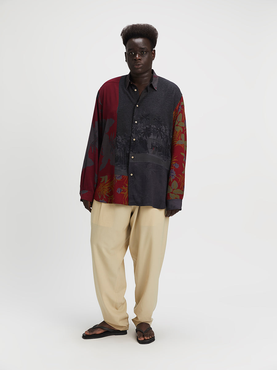Hawaii Surplus Long Sleeve Shirt Dark