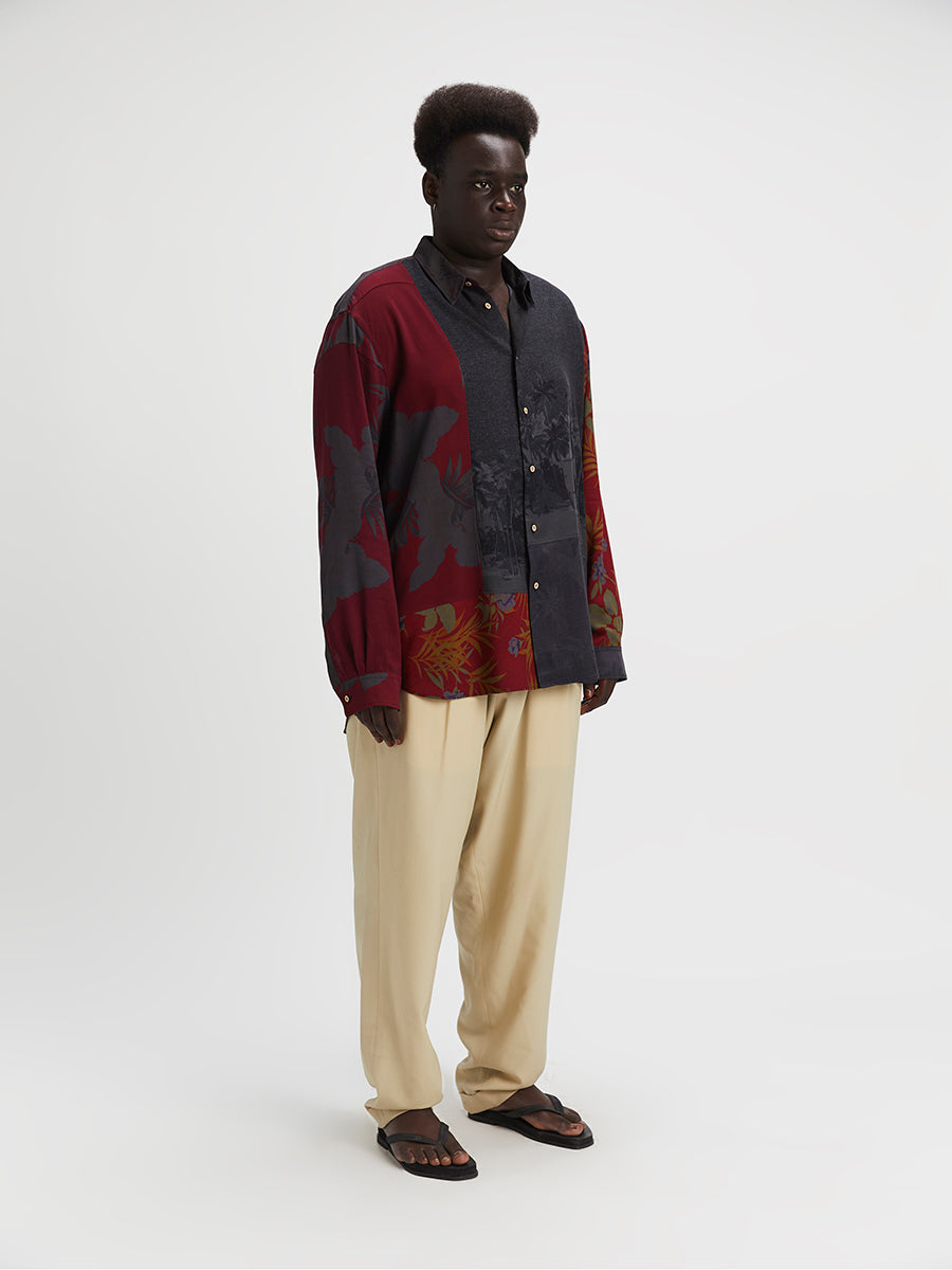 Hawaii Surplus Long Sleeve Shirt Dark