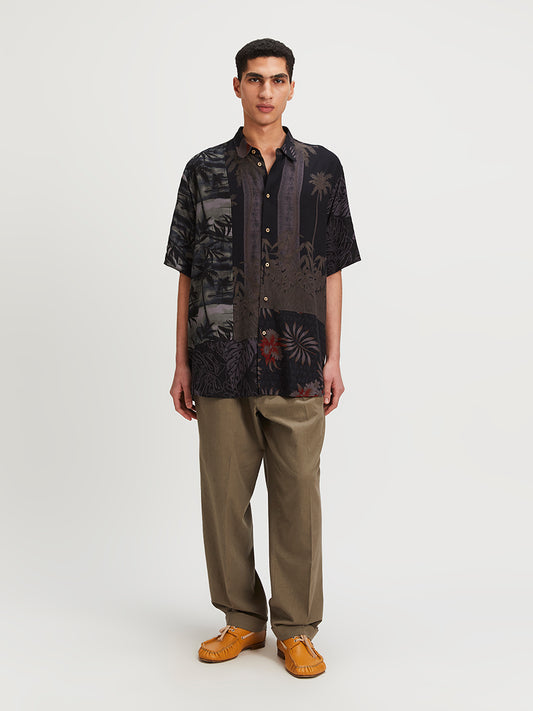 Hawaii Surplus Short Sleeve Shirt Dark