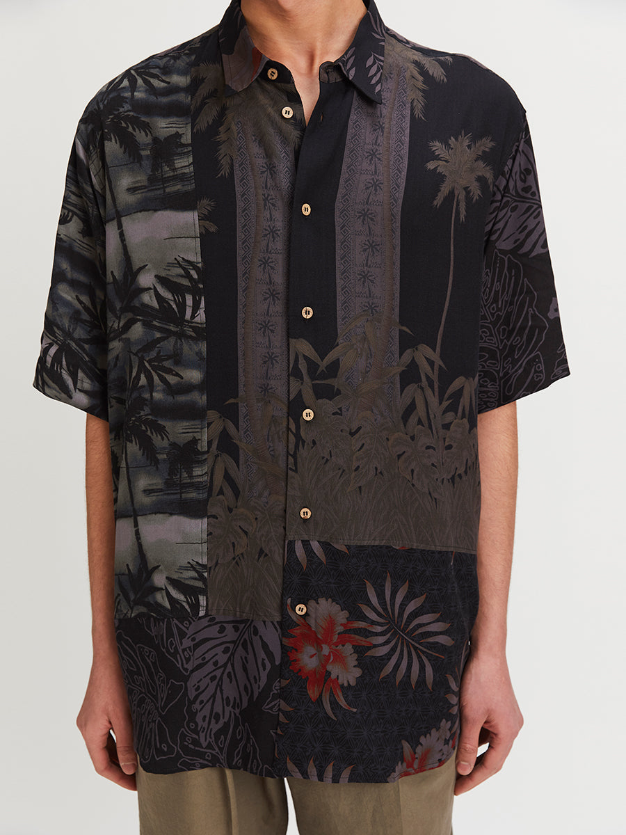 Hawaii Surplus Short Sleeve Shirt Dark