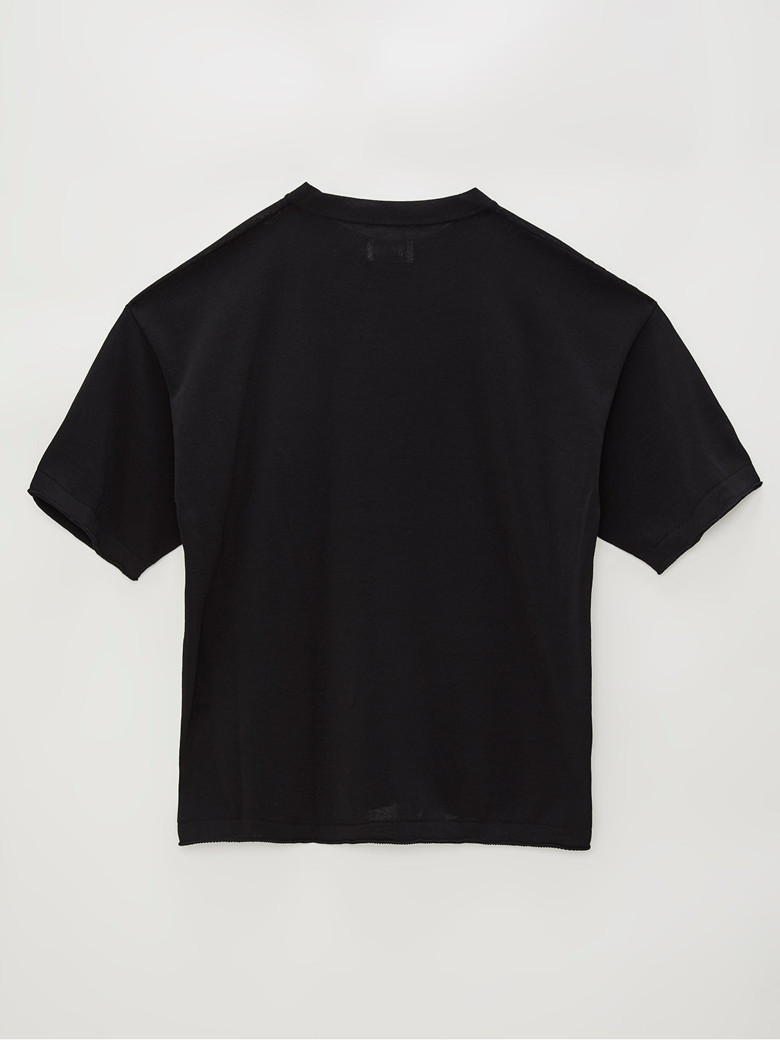 Napoli Knitted Tee Black