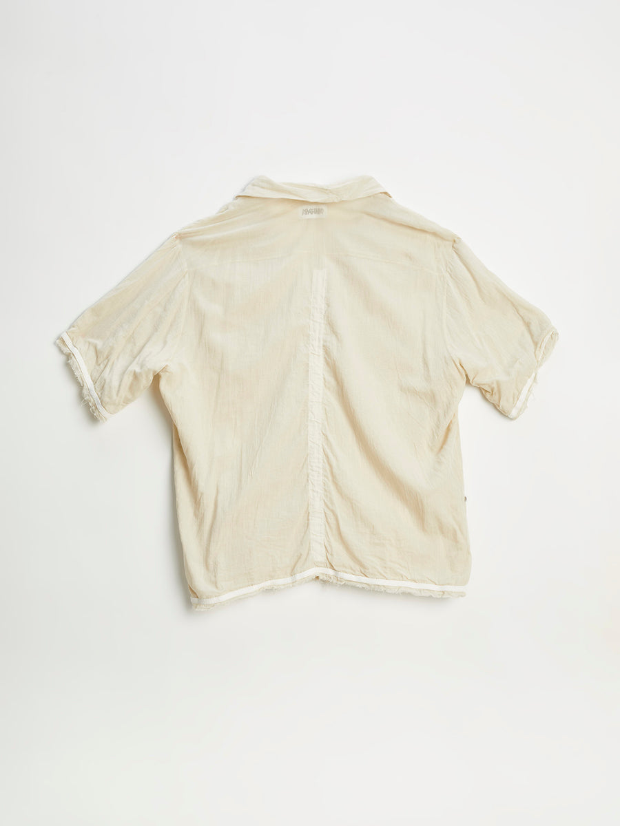Dusty Guajabera Dirty White