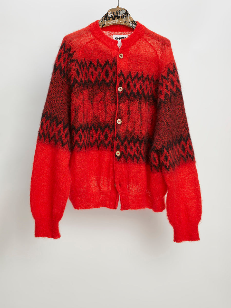 A Magliano Christmas Sweater Poppy Red And Black