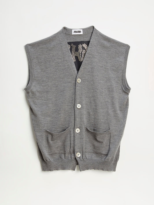Bad Grampa Vest Grey