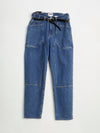 Super Work Pants Slightly Washed Blue