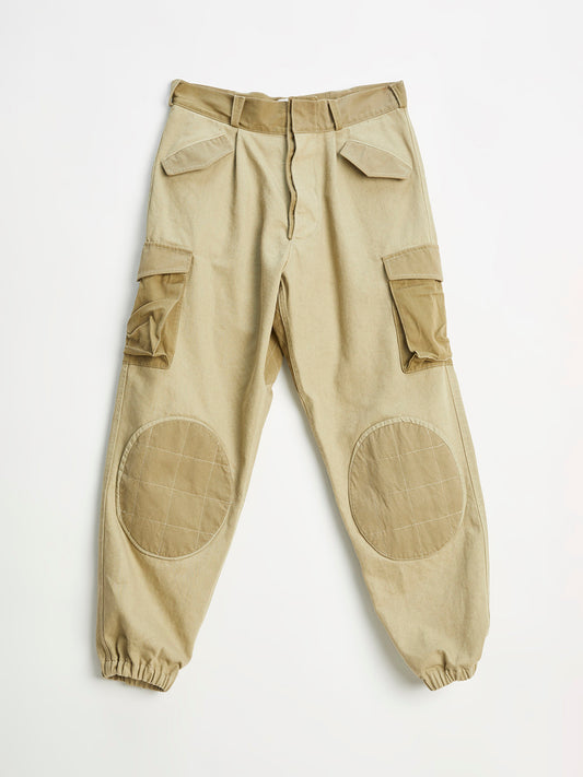 Wool Multipockets Militarini Oyster Beige
