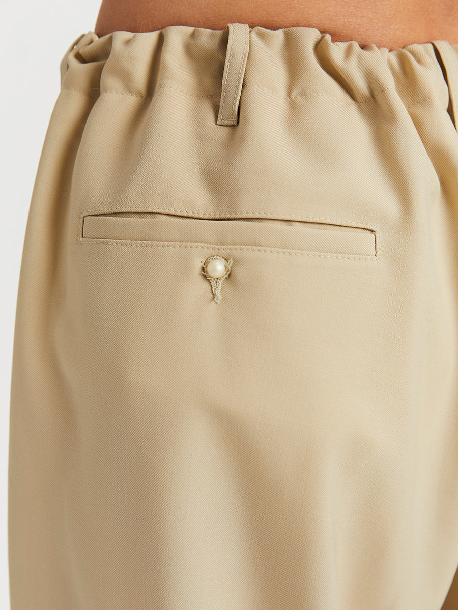People's Trousers Oyster Beige
