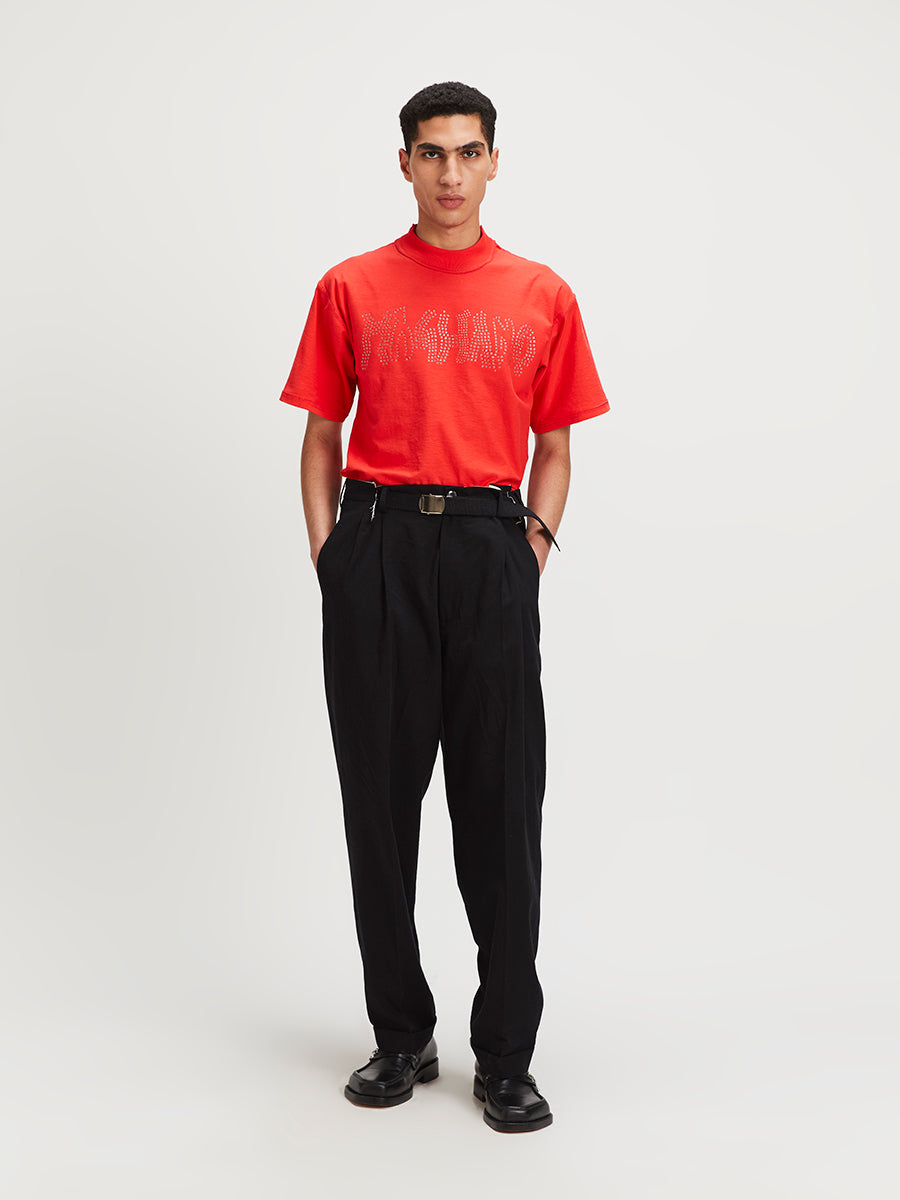 Studded Magliano Tee Poppy Red