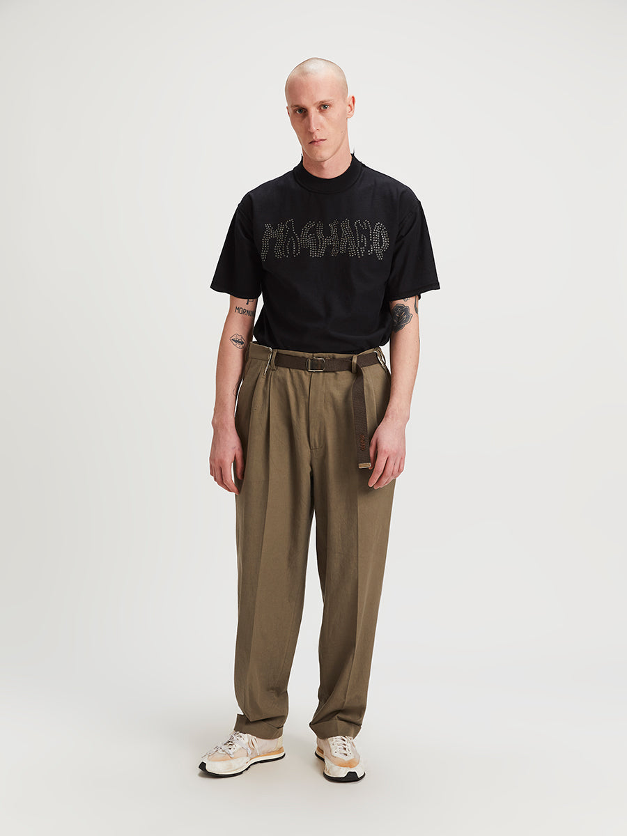 Studded Magliano Tee Black
