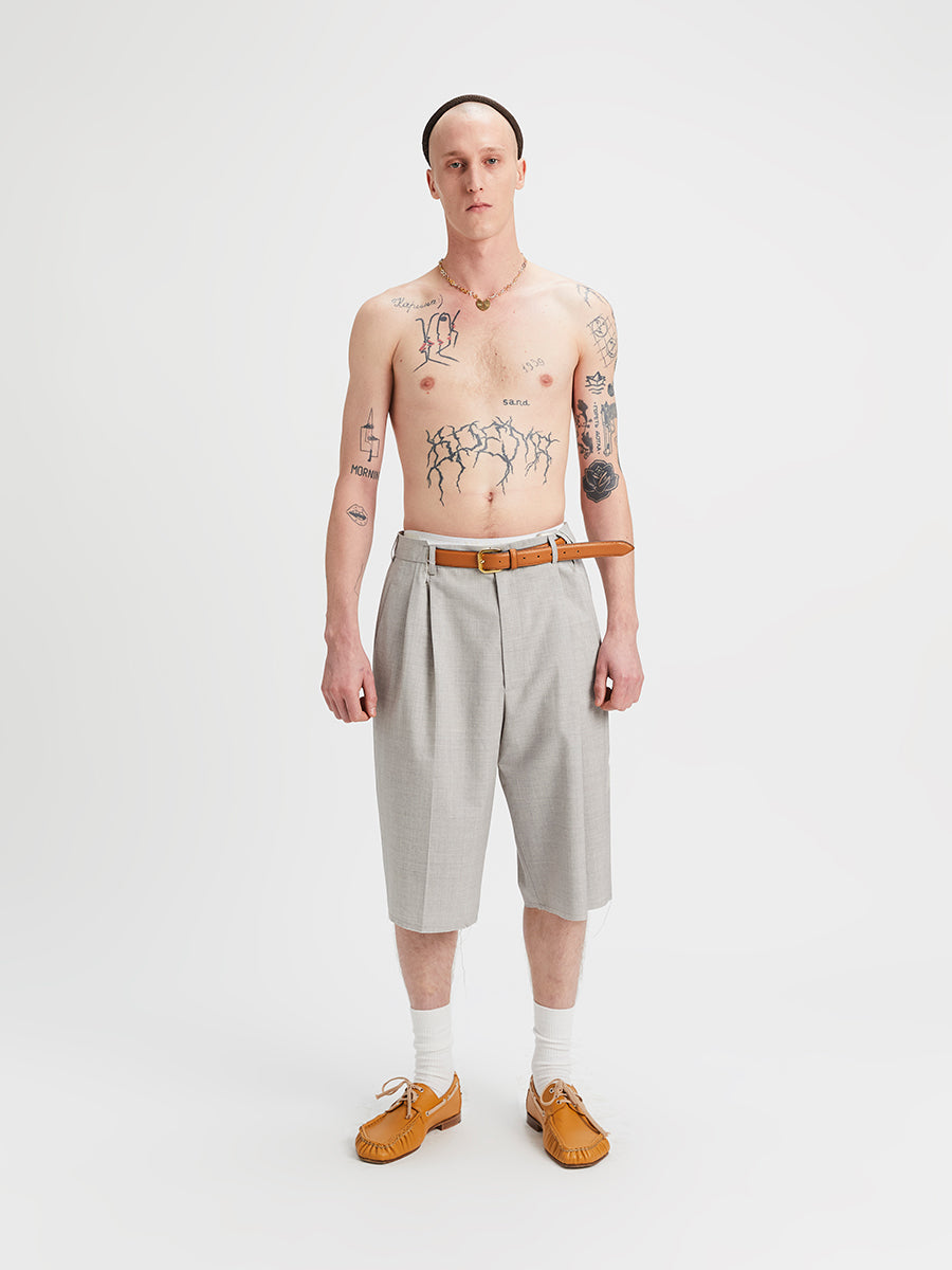 Super Bermuda Pants Light Grey
